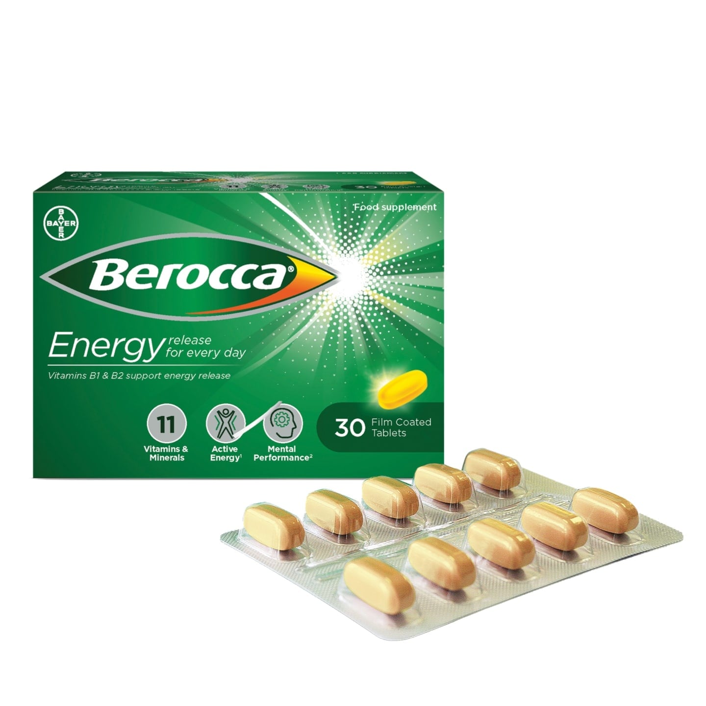 Berocca Film Coated Tablets