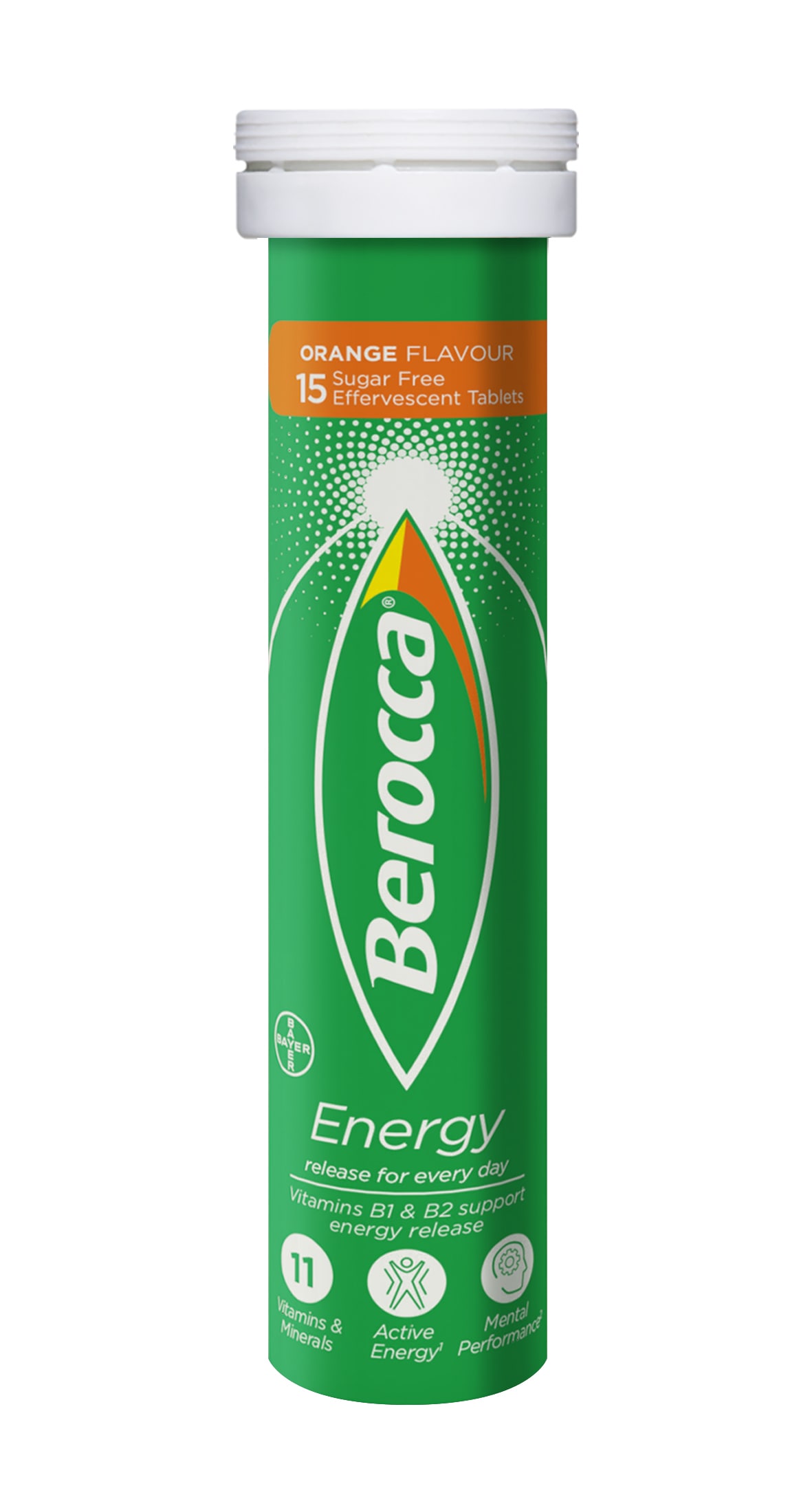 Berocca Orange Effervescent Tablets