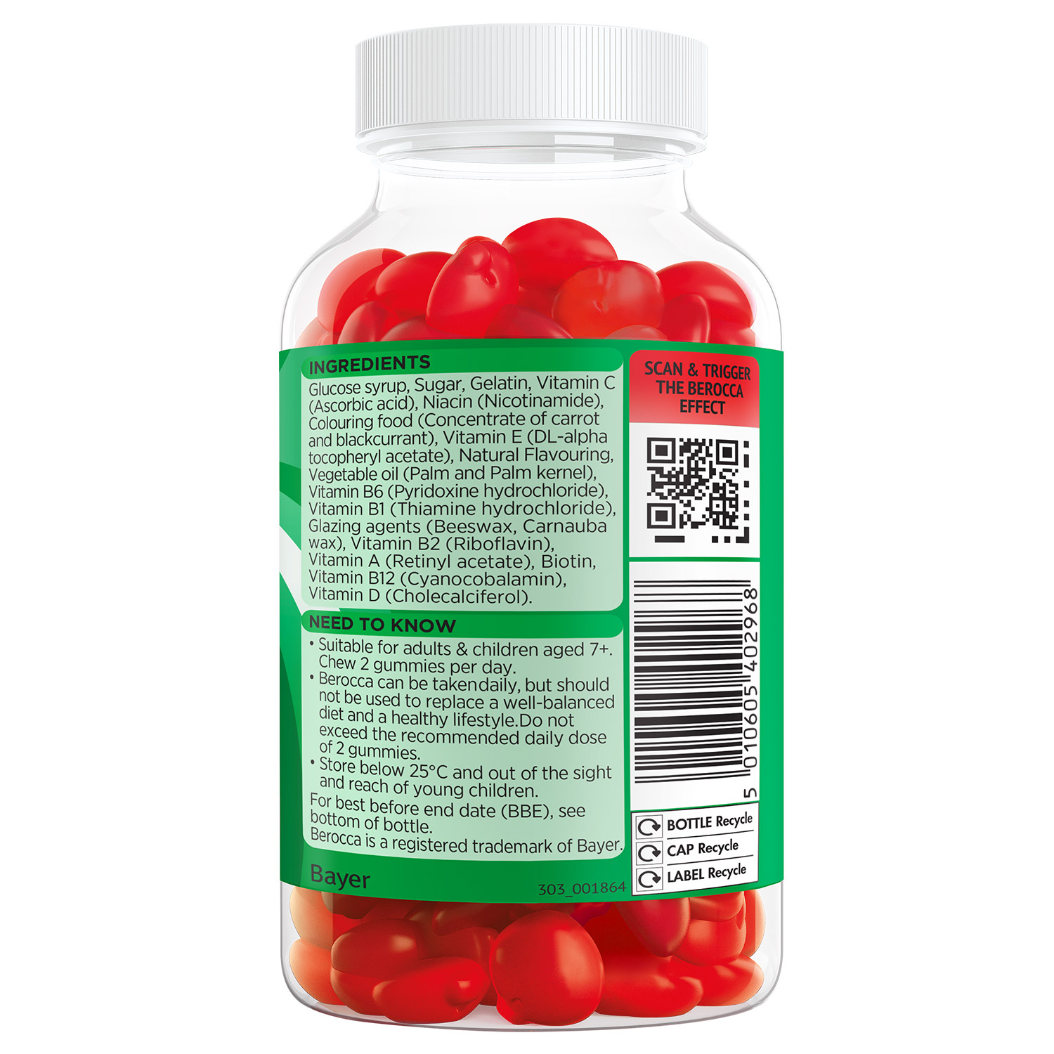 Berocca® Multi-Action Gummies